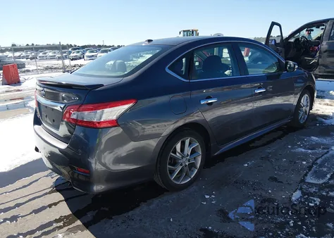 2015 Nissan Sentra Sr from USA, damaged, VIN 3N1AB7AP3FY318800